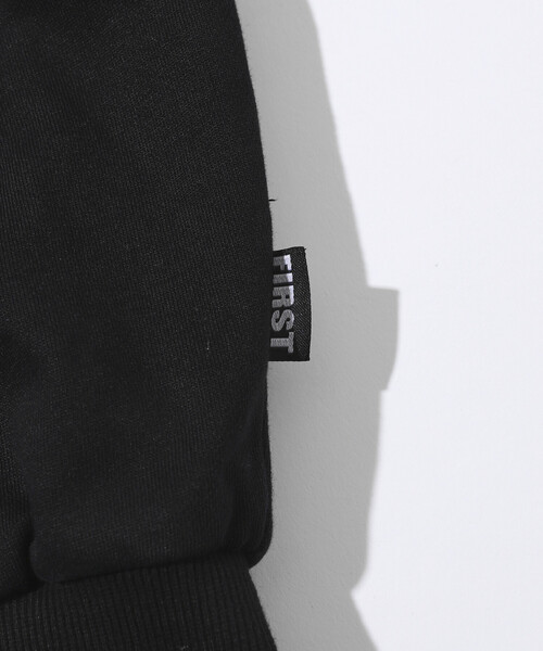 Firsthand(ファーストハンド)の「Firsthand/ファーストハンド 配色 リラックスフィット ダブルジップフーディ / ダブルフェイス ジップアップ フーディ(パーカー・メンズ・グレー/チャコールグレー/ブラック・M/L)」の8枚目の写真