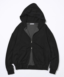 Firsthand（ファーストハンド）の「Firsthand/ファーストハンド 配色 リラックスフィット ダブルジップフーディ / ダブルフェイス ジップアップ フーディ（パーカー）」