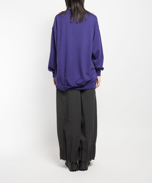 gomme(ゴム)の「サーモストレッチ ジャムタックパンツ2(その他パンツ・レディース・ブラック/チャコール・MEDIUM)」の8枚目の写真