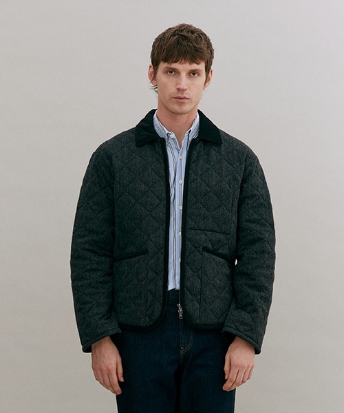 LAVENHAM(ラベンハム)の「Wool Teynham Mens / ウール テイナム メンズ(その他アウター・メンズ・ブラック・XXL/XL/L/M/S/XS)」の2枚目の写真