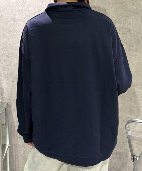 パーフェクトシルエットスーパーオーバースウェット OSUMITSUKI sweat / gray [SHORT or FREE] | wee9s | ウィークス