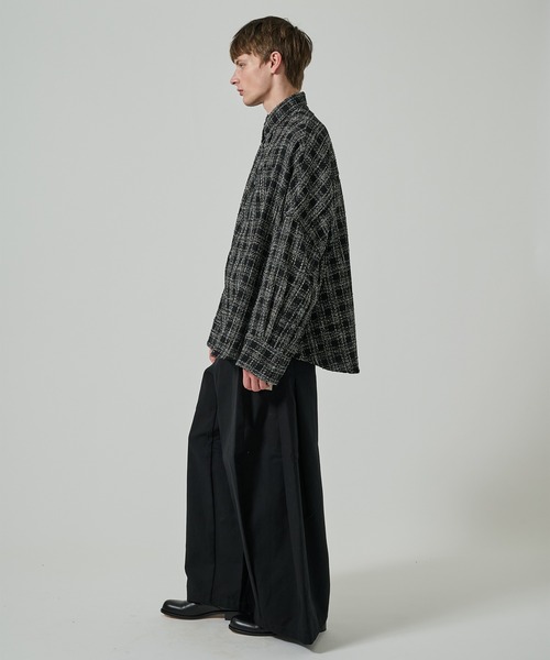 SHINYAKOZUKA（シンヤコヅカ）の「【SHINYAKOZUKA】EGG BAGGY(ISSUE#7)（その他パンツ・メンズ・ブラック・S/M/L）」の9枚目の写真