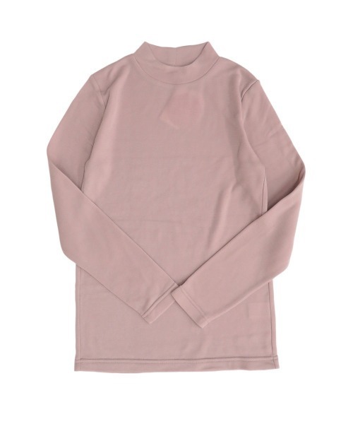 BACKYARD FAMILY(バックヤードファミリー)の「ひまわりオイル加工 ハイネック長袖(Tシャツ/カットソー・レディース・イエロー/パープル/ブルー/ピンク/チャコール/オフホワイト/ラベンダー/ブラウン/テラコッタ・M/LL/L)」の9枚目の写真
