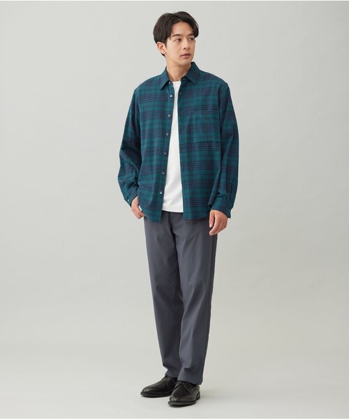 UNFILO(アンフィーロ)の「COTTON TOUCH 機能美パンツ ストレート(その他パンツ・メンズ・ブラック系/ベージュ系/グレー系・SMALL/MEDIUM/LARGE/X-LARGE)」の9枚目の写真