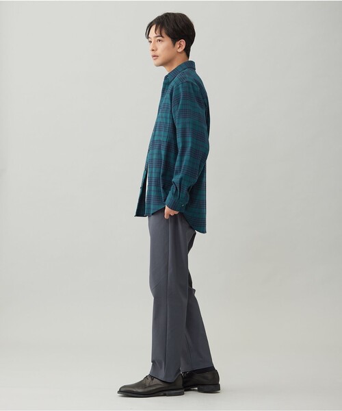 UNFILO(アンフィーロ)の「COTTON TOUCH 機能美パンツ ストレート(その他パンツ・メンズ・ブラック系/ベージュ系/グレー系・SMALL/MEDIUM/LARGE/X-LARGE)」の10枚目の写真