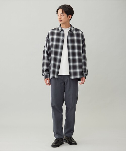 UNFILO(アンフィーロ)の「COTTON TOUCH 機能美パンツ ストレート(その他パンツ・メンズ・ブラック系/ベージュ系/グレー系・SMALL/MEDIUM/LARGE/X-LARGE)」の12枚目の写真