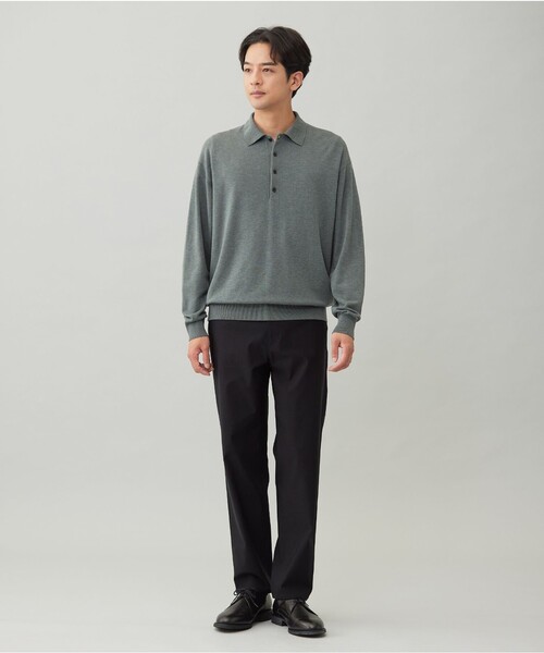 UNFILO(アンフィーロ)の「COTTON TOUCH 機能美パンツ ストレート(その他パンツ・メンズ・ブラック系/ベージュ系/グレー系・SMALL/MEDIUM/LARGE/X-LARGE)」の22枚目の写真