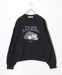 Disney(ディズニー)キャラクター刺繍スウェットトレーナー/ズートピア(ジュディ・ホップス&ニック・ワイルド)/シンデレラ(ルシファー)