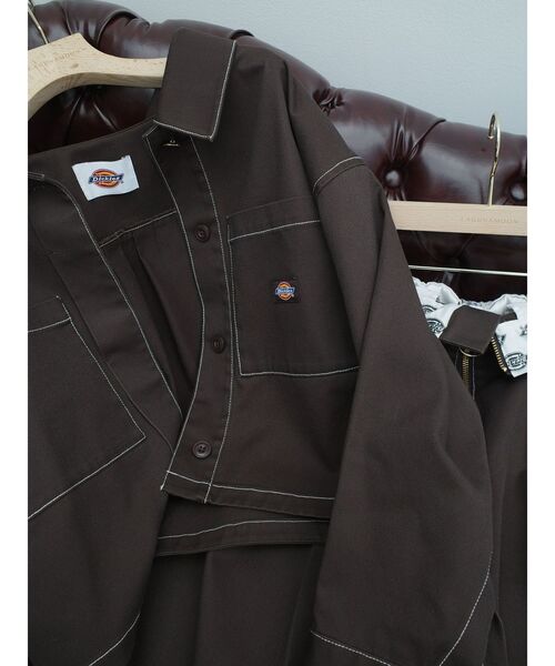 Dickies（ディッキーズ）の「【別注Dickies】ショートワークジャケット（その他アウター・レディース・ベージュ/グリーン/ブラウン・FREE）」の16枚目の写真