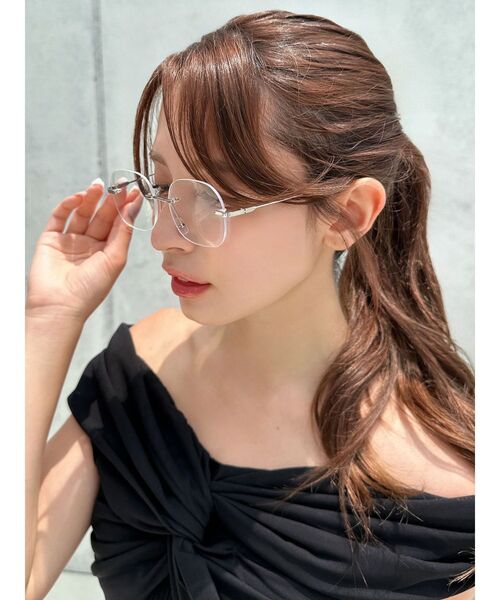 セール】フレームレスクリアグラス（サングラス）｜RESEXXY