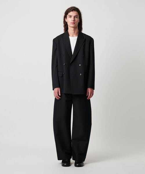 TW ツイル ダブル ジャケット -セットアップ対応-（テーラード