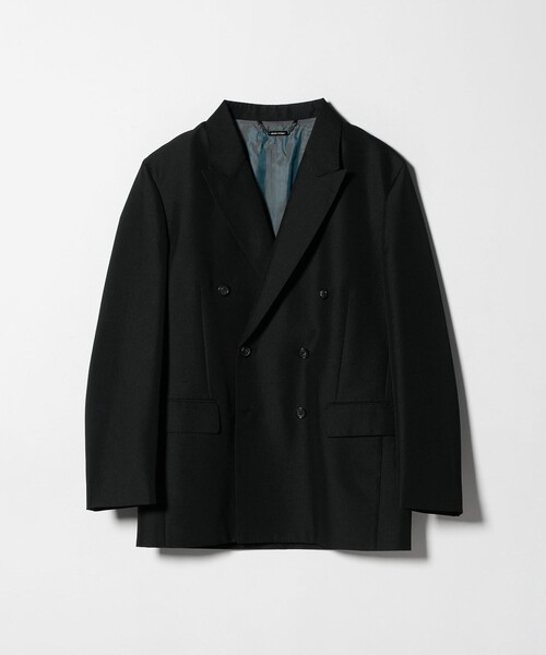 MONKEY TIME（モンキータイム）の「TW ツイル ダブル ジャケット -セットアップ対応-（テーラードジャケット・メンズ・ブラック・L/M/S）」の19枚目の写真