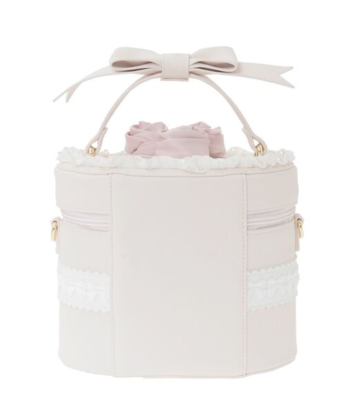 メゾンドフルール　アニバーサリーケーキバッグ　ショルダーバッグ　ホワイト アニバーサリーケーキバッグ/Maison de FLEUR（メゾン ド