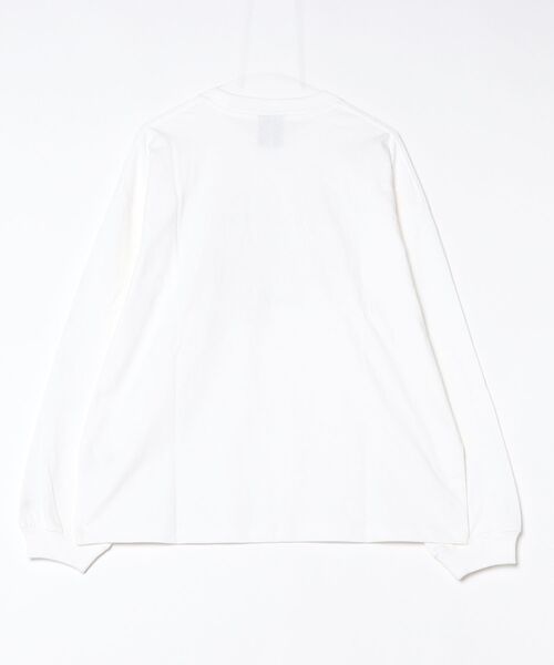PARROTT CANVAS(パロットキャンバス)の「Happy Hour L/S T-shirt(Tシャツ/カットソー・レディース・オフホワイト/ネイビー・FREE)」の3枚目の写真