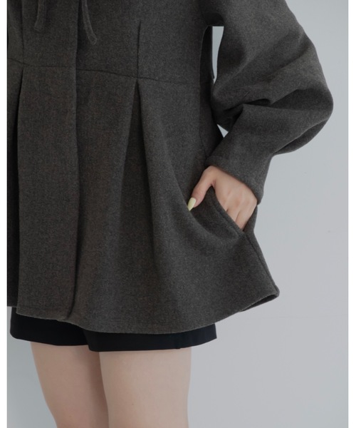 JUMELLE（ジュメロ）の「メルトンペプラムトップ（その他アウター