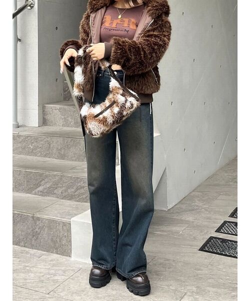 セール】フードフェイクファーブルゾン（ブルゾン）｜EMODA（エモダ