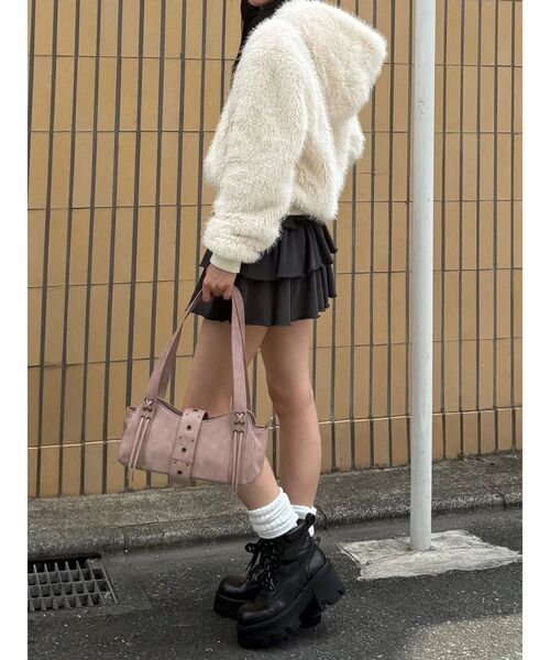 セール】フードフェイクファーブルゾン（ブルゾン）｜EMODA（エモダ