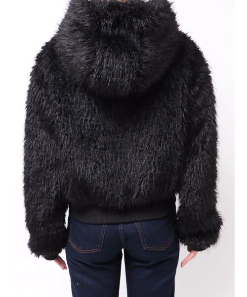 セール】フードフェイクファーブルゾン（ブルゾン）｜EMODA（エモダ