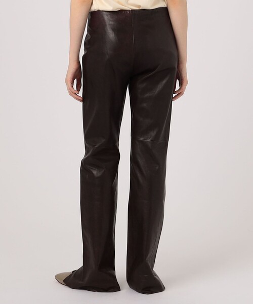 セール】GABRIELA COLL GARMENTS LEATHER SLIT TROUSER（その他パンツ