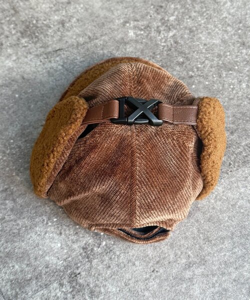 CPCM（シーピーシーエム）の「コーデュロイフライトキャップ（キャップ・レディース・ブラック/ブラウン/ベージュ・FREE）」の19枚目の写真