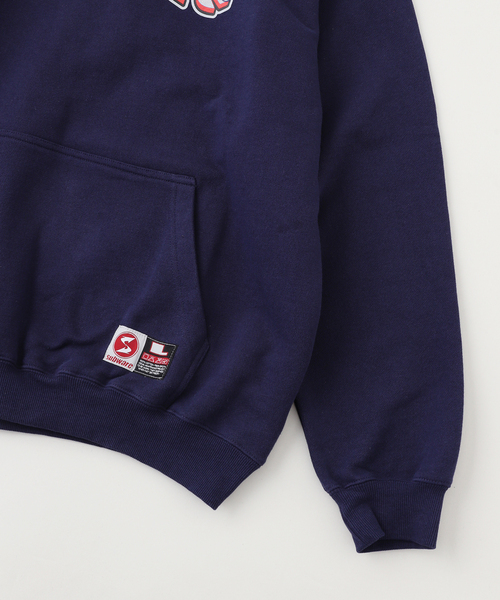 SUBWARE(サブウェア)の「SUBWARE / サブウェア STASH PIECE+TRAINCAR HOODIE(パーカー・メンズ・ネイビー・MEDIUM/LARGE)」の6枚目の写真