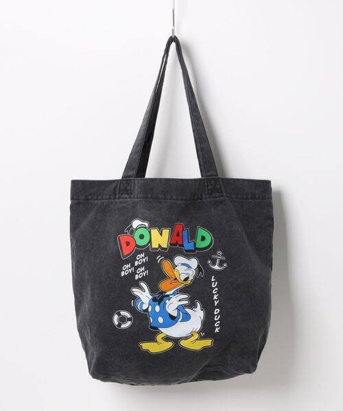 Disney（ディズニー）の「Disney ピグメントトートバッグ（トートバッグ・レディース・ブラック系その他/ブラック系その他3/ブラック系その他5/ブラック系2/ブラック系4/ブラック系その他7/ブラック系/ブラック系その他4/ブラック系その他6/ブラック系1/ブラック系3/ブラック/ブラック系その他2・FREE）」の4枚目の写真