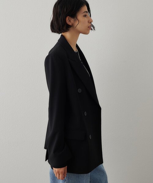 Whim Gazette（ウィムガゼット）の「ダブルテーラードジャケット（テーラードジャケット・レディース・ブラウン/ブラック・FREE）」の20枚目の写真