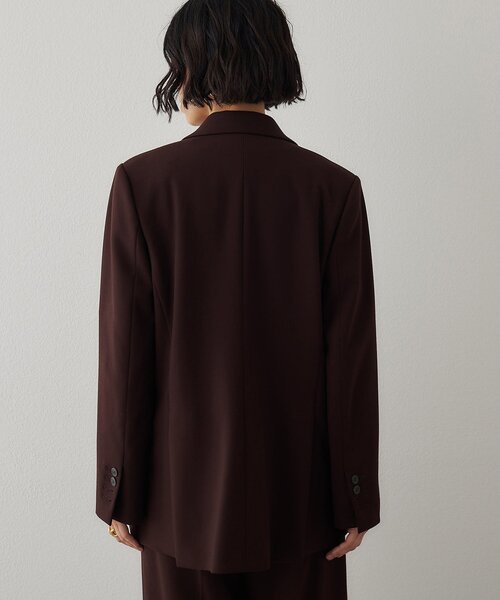 Whim Gazette（ウィムガゼット）の「ダブルテーラードジャケット（テーラードジャケット・レディース・ブラウン/ブラック・FREE）」の16枚目の写真