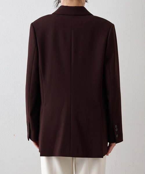 Whim Gazette（ウィムガゼット）の「ダブルテーラードジャケット（テーラードジャケット・レディース・ブラウン/ブラック・FREE）」の11枚目の写真