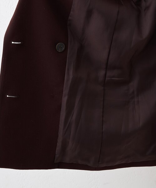 Whim Gazette（ウィムガゼット）の「ダブルテーラードジャケット（テーラードジャケット・レディース・ブラウン/ブラック・FREE）」の6枚目の写真