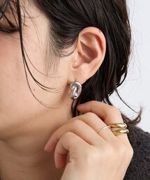 RIVE DROITE | 【R.good(アールドットグッド)】ノットモチーフピアス(ピアス（両耳用）)