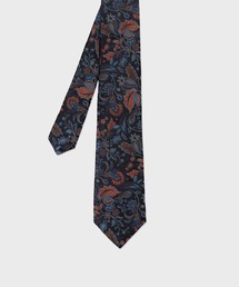【美品】ポールスミス ネクタイ 花柄 マルチカラー Paul Smith ポールスミス ネクタイ 花柄 宝相華 ピンク
