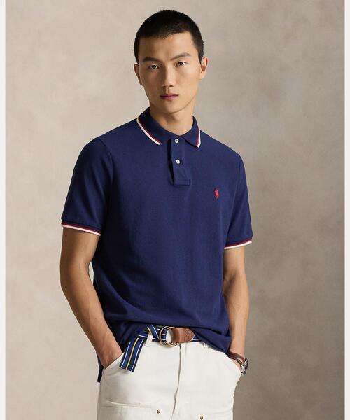 クラシック フィット メッシュ ポロシャツ（ポロシャツ）｜POLO RALPH
