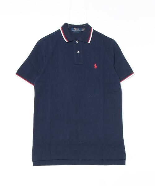 POLO RALPH LAUREN（ポロ ラルフ ローレン）の「クラシック フィット メッシュ ポロシャツ（ポロシャツ・メンズ・ブルー・XS/L/M/S）」の6枚目の写真