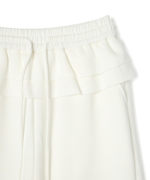 mic by Olu.（ミックバイオルドット）の「＜ ZOZOTOWN限定 ＞フリルドッキングスウェットパンツ（スウェットパンツ・レディース・グレー/ネイビー/ホワイト・FREE）」の16枚目の写真