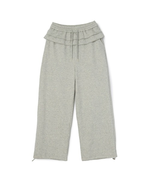 mic by Olu.（ミックバイオルドット）の「＜ ZOZOTOWN限定 ＞フリルドッキングスウェットパンツ（スウェットパンツ・レディース・グレー/ネイビー/ホワイト・FREE）」の22枚目の写真