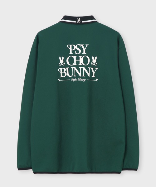 Psycho Bunny（サイコバニー）の「[GOLF]モダングラフィック ロングスリーブポロシャツ（ポロシャツ・メンズ・ダークグリーン/ホワイト/ブラック・MEDIUM/X-LARGE/LARGE）」の19枚目の写真