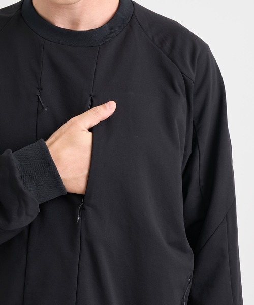 WHITE MOUNTAINEERING(ホワイトマウンテニアリング)の「【White Mountaineering / ホワイトマウンテニアリング】別注BLK SUPER LIGHT SWEAT PO(スウェット・メンズ・ブラック・0/1/2/3)」の9枚目の写真