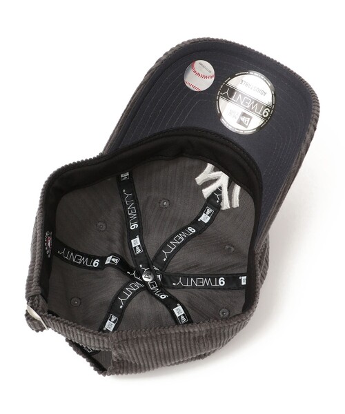 NEWERA EK COLLECTION（ニューエライーケーコレクション）の「NEW ERA: MLB 9TWENTY コーデュロイ ベースボール キャップ（キャップ・メンズ・オフホワイト/グレー/ブラック・ONE SIZE）」の8枚目の写真