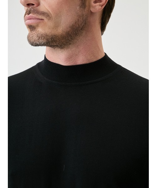 AOURE アウール モックネックニット 黒 Mサイズ FIORE モックネック（ニット/セーター）｜AOURE（アウール）の