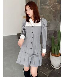 ワンピース（グレー/灰色系・プリーツ）ファッション通販 - ZOZOTOWN