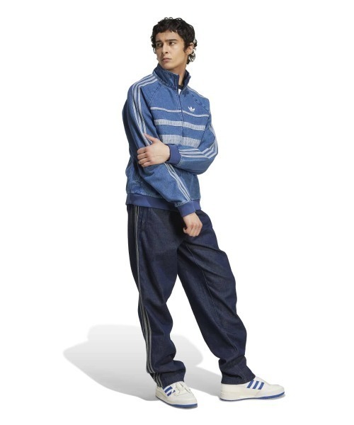 adidas Originals ADICOLOR FIRST BLUE DENIM TRACK TOP（アディダス