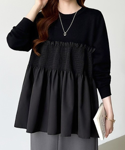 セール】ビスチェドッキングペプラムトップス ドッキング ペプラム