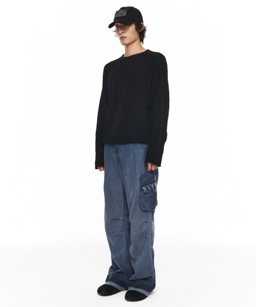 L.H.P(エルエイチピー)の「XLIM/エクスリム/EP.8 01 Knit(ニット/セーター・メンズ・ブラック・S/L/M)」の7枚目の写真