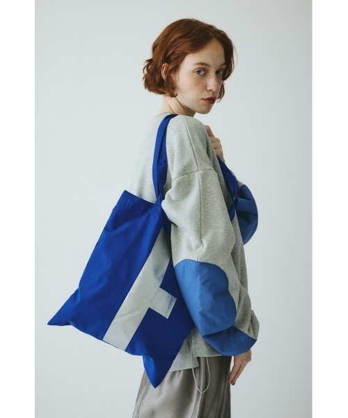 HeRIN.CYE（ヘリンドットサイ）の「H logo tote bag　　Hロゴトートバッグ（トートバッグ・レディース・オレンジ/ブラウン/ブルー・FREE）」の3枚目の写真