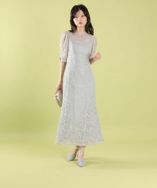 Kana（カナ）の「総レース スパンコール マーメイド ワンピース ドレス
