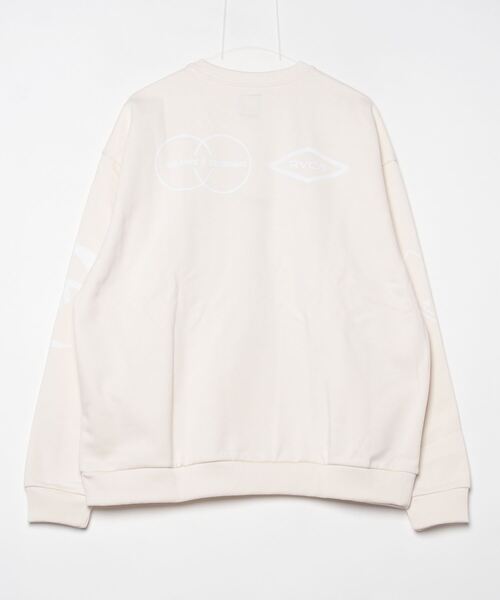 RVCA（ルーカ）の「【WEB限定】[RVCA/ルーカ] STACKHOUSE CR バックプリント クルーネックスウェット【追加】（スウェット・レディース・ブラック/オフホワイト/キャメル・M/L/XL）」の5枚目の写真