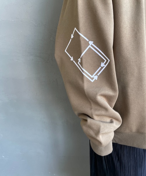 RVCA（ルーカ）の「【WEB限定】[RVCA/ルーカ] STACKHOUSE CR バックプリント クルーネックスウェット【追加】（スウェット・レディース・ブラック/オフホワイト/キャメル・M/L/XL）」の11枚目の写真