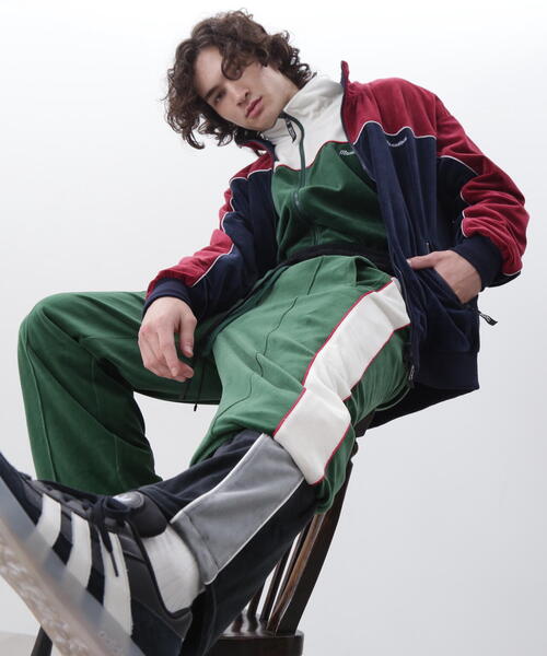 MANASTASH（マナスタッシュ）の「MANASTASH/マナスタッシュ　VELVET TRACK PANTS/ベルベットトラックパンツ（その他パンツ・メンズ・ネイビー/モスグリーン/ブラック・L/S/XL/M）」の9枚目の写真