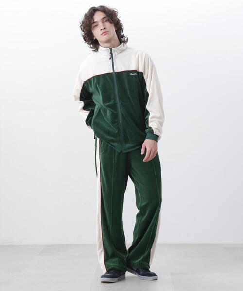 MANASTASH（マナスタッシュ）の「MANASTASH/マナスタッシュ　VELVET TRACK PANTS/ベルベットトラックパンツ（その他パンツ・メンズ・ネイビー/モスグリーン/ブラック・L/S/XL/M）」の7枚目の写真